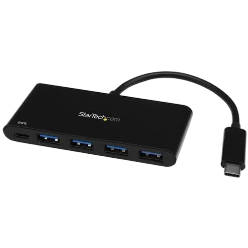 StarTech Hub USB C - 4 Port - PD - C to A USB 3.0 — vue 1