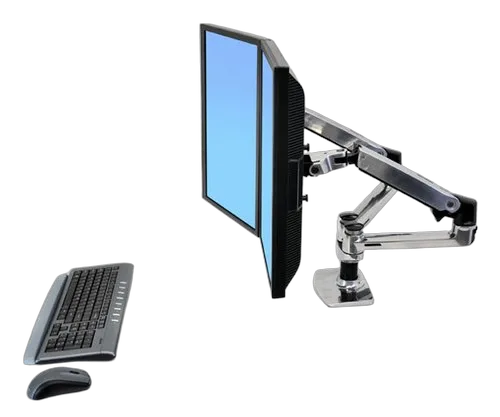 Ergotron 45-245-026/LX Dual Side-by-Side Arm — vue 4