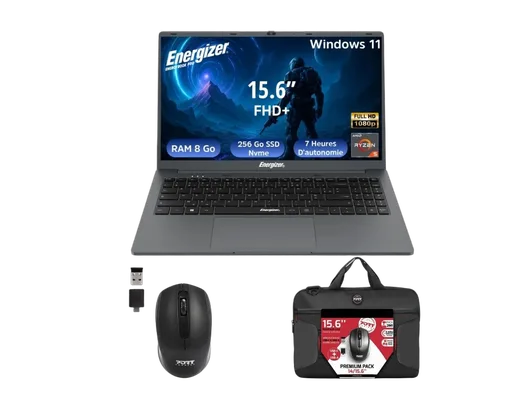 EnergyBook Pro 15.6"/R5-3500U/8/256/11 + Sac/Sour#