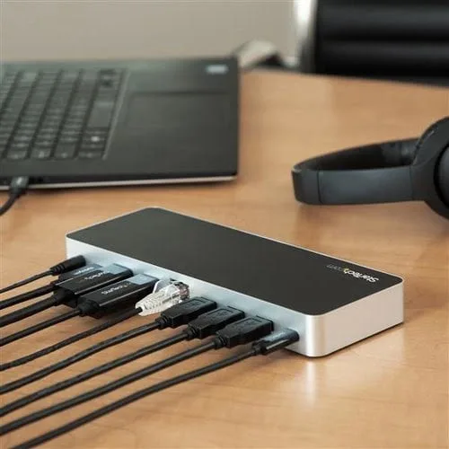 StarTech Windows Dual Monitor USB C Dock - 60W PD — vue 7