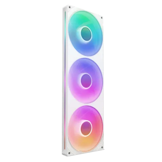 NZXT F420RGB Core Fan (Single Frame) - Blanc — vue 1