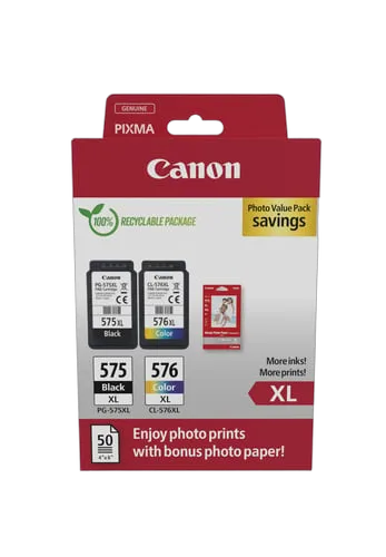 Canon Pack cartouches PG-575XL/CL-576XL — vue 1