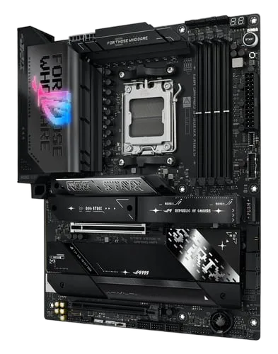 Asus ROG STRIX X870E-E GAMING WIFI — vue 3