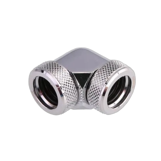 CONSTRUCTEUR Raccord tube rigide 90° argent - 14mm — vue 1