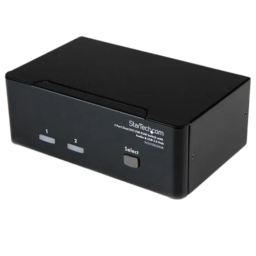 StarTech 2 Port Dual DVI USB KVM Switch — vue 1