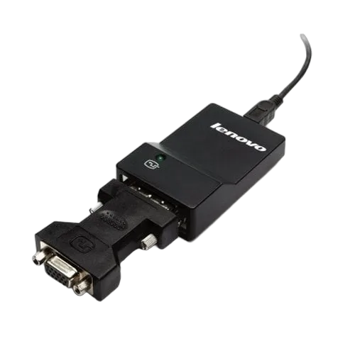 Lenovo Adapter USB 3.0 DVI/VGA — vue 3