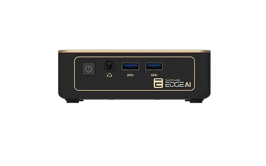 Sapphire EDGE AI - Ryzen AI 7 350 So dimm DDR5 M.2 nvme Wifi/BT RJ45 2.5G — vue 4