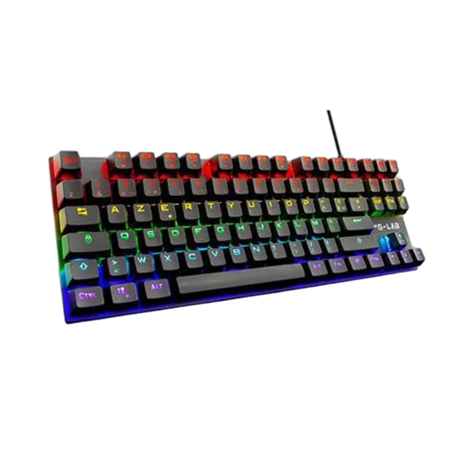 The G-LAB Keyz Mercury - Mécanique - Filaire - RGB - Noir — vue 1