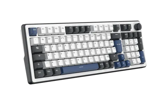 The G-LAB Keyz Elite 400 HE BW - Magnétique - Filaire - RGB - Bleu/Blanc — vue 4