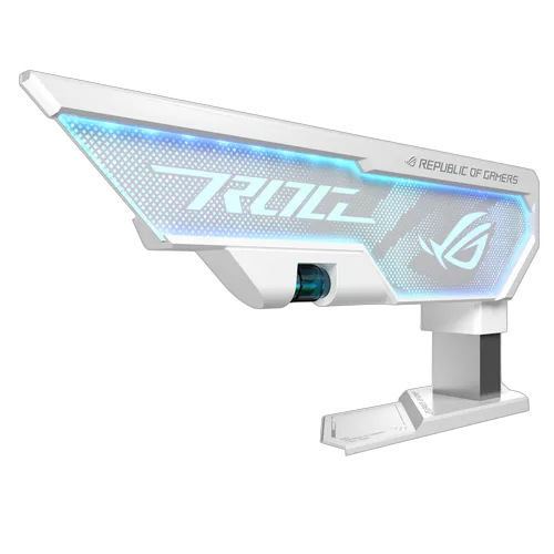 Asus XH01 ROG HERCULX Support carte graphique - Geforce RTX Série 40 - Blanc — vue 1