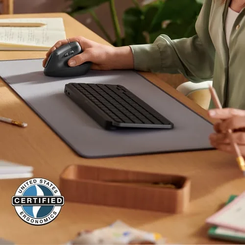 Logitech Lift for Business - Sans-Fil - Graphite — vue 5
