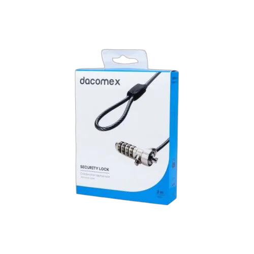 Dacomex Câble antivol à code 4 Digit - 2m — vue 1