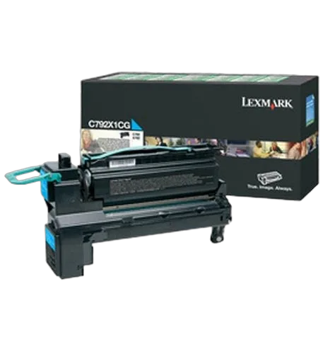 Lexmark - Cyan - C792X1CG — vue 1