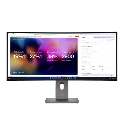 Lenovo TS/ThinkVision P40WD-40 40'' HDMI — vue 1