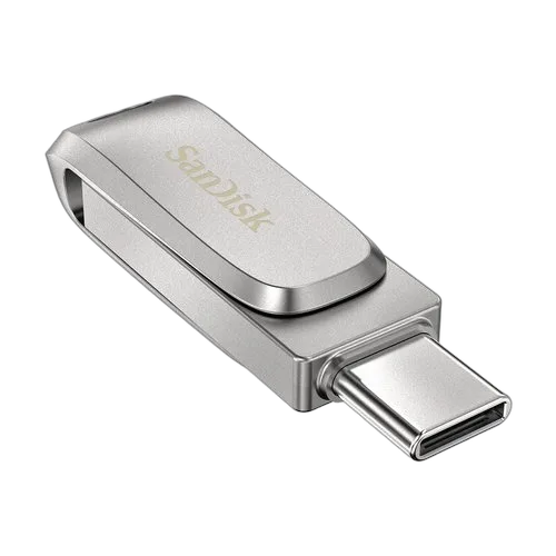Sandisk Ultra Dual Drive Luxe USB 64GB 150MB/s — vue 3