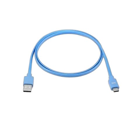 WE Câble USB-C/USB A - 1m - Bleu, vue 1