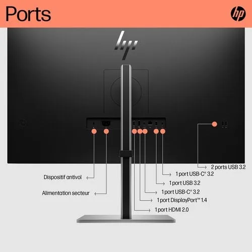 HP E32k G5 USB-C 4K — vue 4