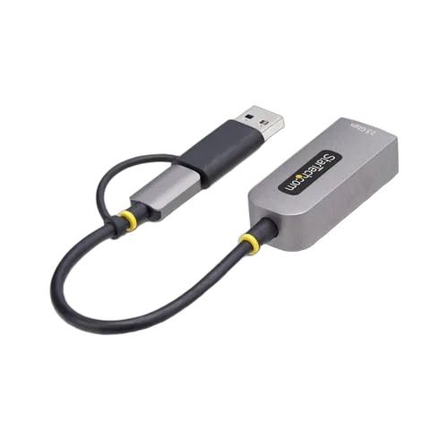 StarTech Adaptateur Ethernet vers USB-C/USB-A — vue 3