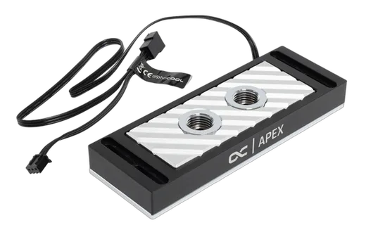 Alphacool Apex D-RAM Water cooler ARGB - 4 Slots Argent — vue 4