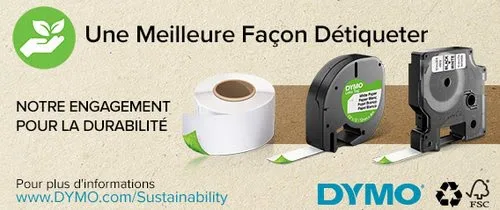 Dymo WHITE NAME BADGE LABELS — vue 13