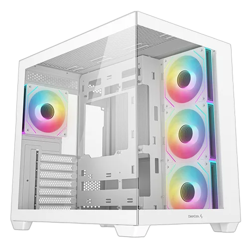 Deepcool CG530 4F Blanc - MT/Sans Alim/ATX — vue 1