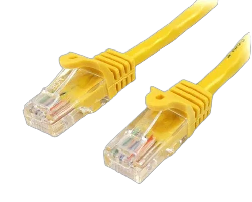 StarTech 3m Yellow Snagless UTP Cat5e Patch Cable — vue 1