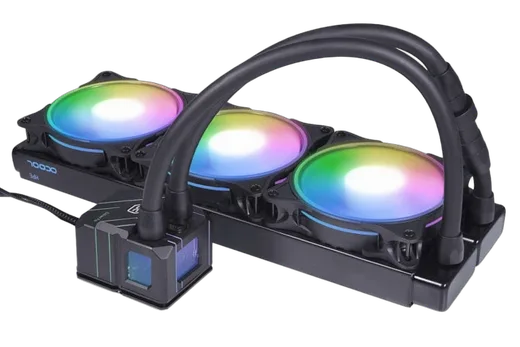 Alphacool Eisbaer PRO HPE Aurora 360mm CPU - ARGB Noir — vue 2