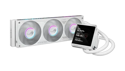 Asus ROG Strix LC IV 360 ARGB LCD - 360mm - Blanc — vue 1
