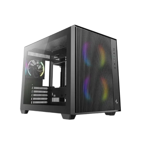 Deepcool CG330 MESH 3F Noir - MT/Sans Alim/mATX — vue 1