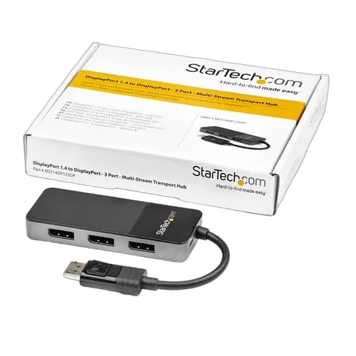 StarTech MST Hub - DP 1.4 to 3x DP - 3 x 4K — vue 6