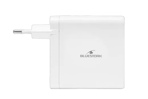 Bluestork Alimentation 65W/USB C/Blanc — vue 4