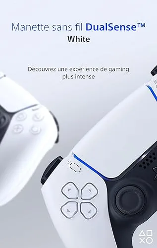 Sony Manette PS5 - DualSense V2 - Blanc — vue 3