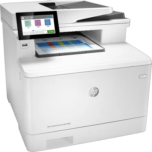 HP Color LaserJet Ent MFP M480f Printer (3QA55A#B19) — vue 3