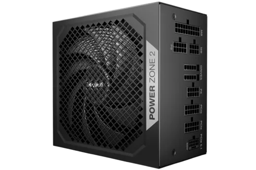 be quiet! ATX 1000W - 80+ Platinum - Power Zone 2 Noir — vue 2