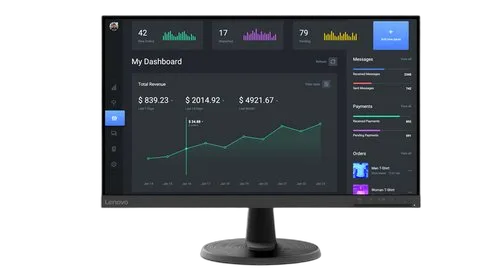 Lenovo THINKVISION C24-40 - VA - 23.8 — vue 3
