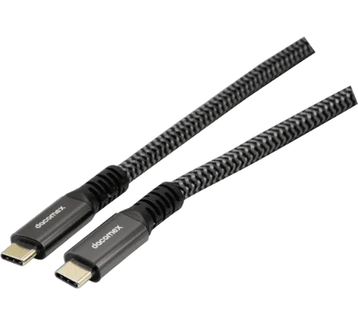 Dacomex Câble USB-C 3.2 mâle/mâle - 5m - Noir, vue 1