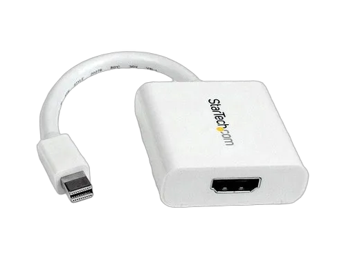 StarTech Mini DisplayPort to HDMI Adapter - White — vue 1