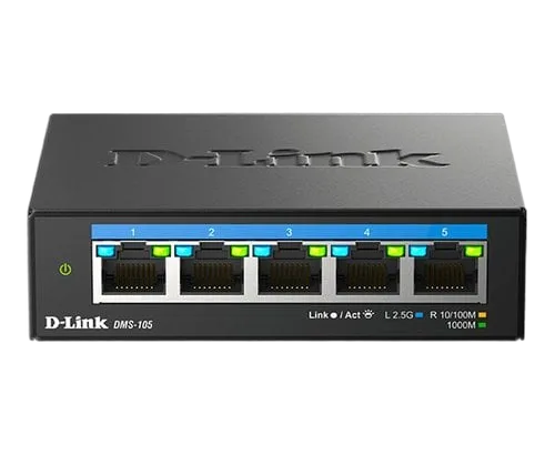 DMS-105 - 5 ports - multi-Gigabit 2,5G