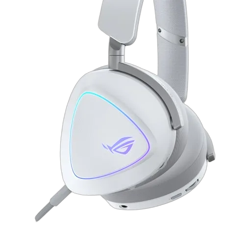 Asus ROG Delta II - Sans-Fil - RGB - Blanc — vue 3