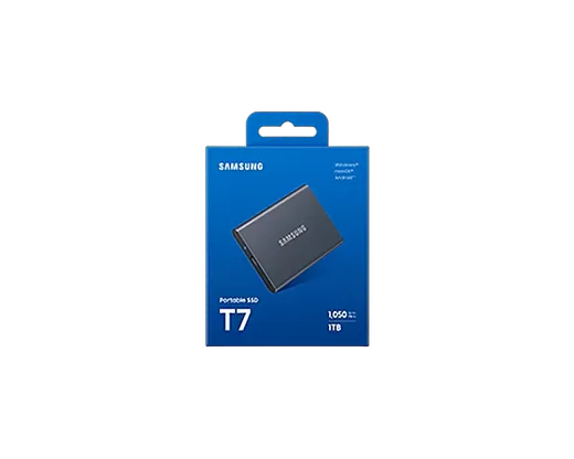 Samsung T7 USB 3.2 1 To Gris — vue 2