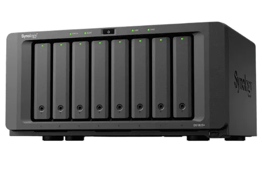 Synology DS1825+ - 8 baies avec 8 disques de 8To HAT3310-8T — vue 2