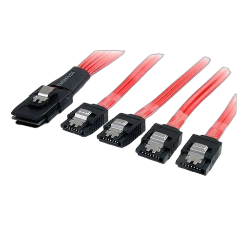 StarTech SAS Cable SFF-8087 to 4x Latching SATA — vue 1