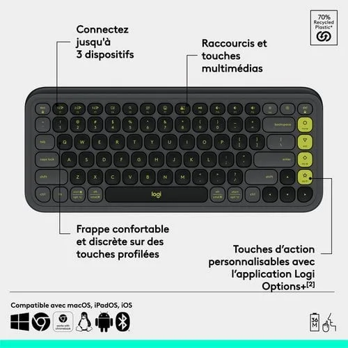 Logitech POP ICON KEYS — vue 11