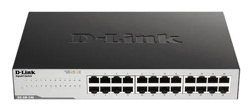 D-LINK 24-Port Gigabit Easy Desktop Switch — vue 1