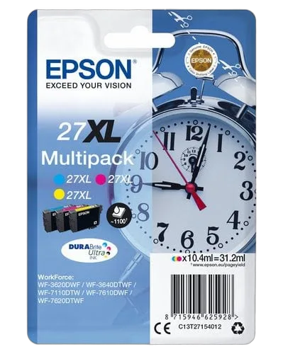 Epson MLTP 3-COL DURABRITULTRAINK27XL — vue 1