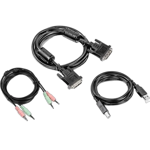 TrendNet 6 FT. DVI-I USB AND AUDIO — vue 1