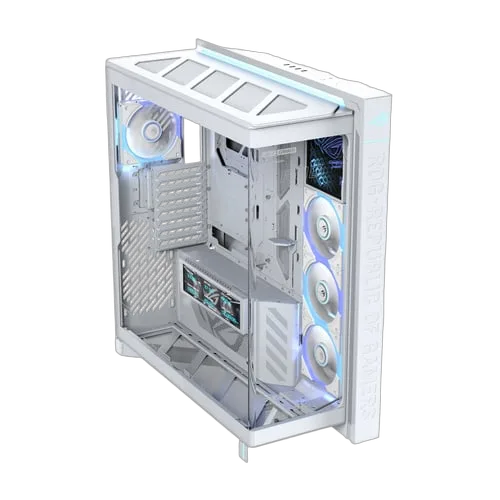Asus ROG Cronox GR801 Blanc - MT/Sans Alim/E-ATX — vue 2