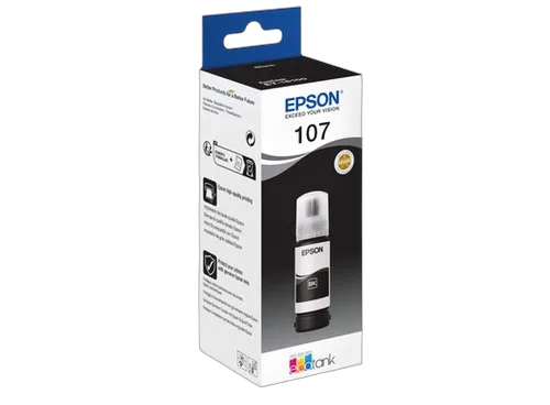 Epson Ink/107 EcoTank BK ink bottle — vue 3