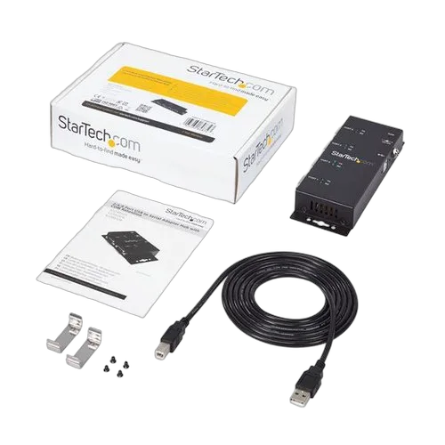 StarTech 4 Port USB to DB9 RS232 Serial Adapter — vue 7