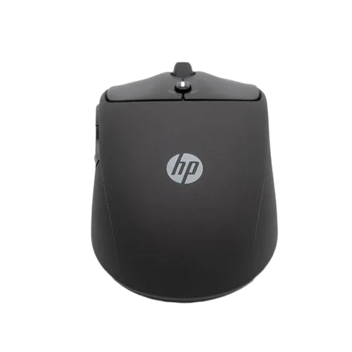 HP 400 Quiet Black Wireless Mouse EURO — vue 3